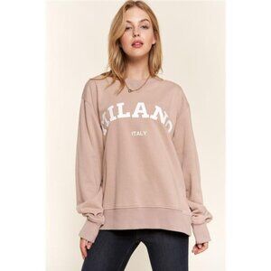 ✨NWT And The Why Washed Milano Pullover Sweatshirt